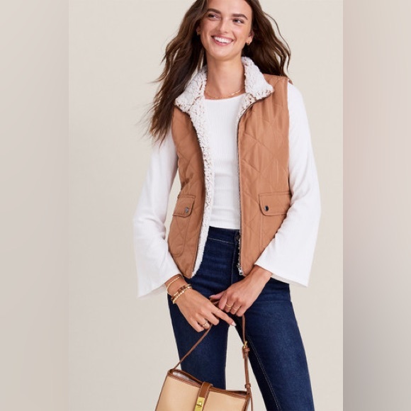 HP! X2 ✨Reversible Women's Vest | Franscesca’s | Small - Picture 3 of 10